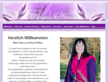 Tablet Screenshot of angelhouse.de